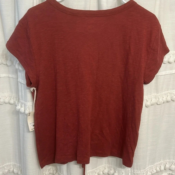 NWT Ana a new approach burgundy t shirt size M - Picture 7 of 7